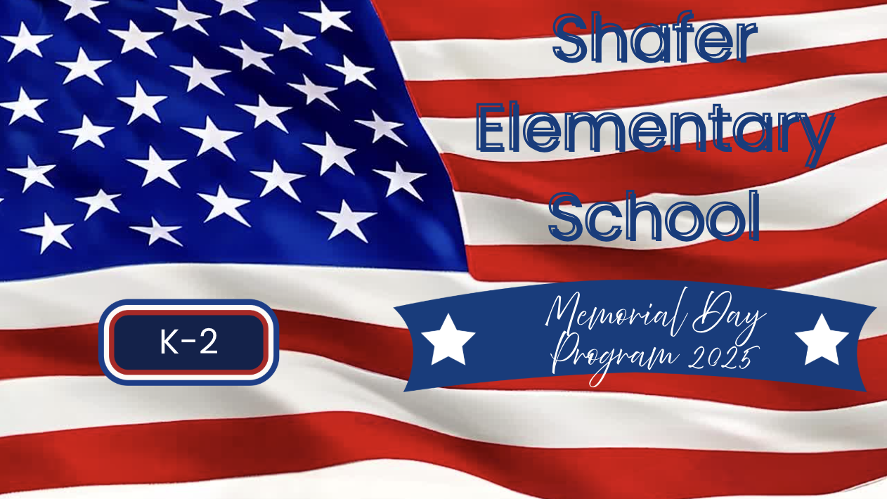Memorial Day Program (Grades K-2)